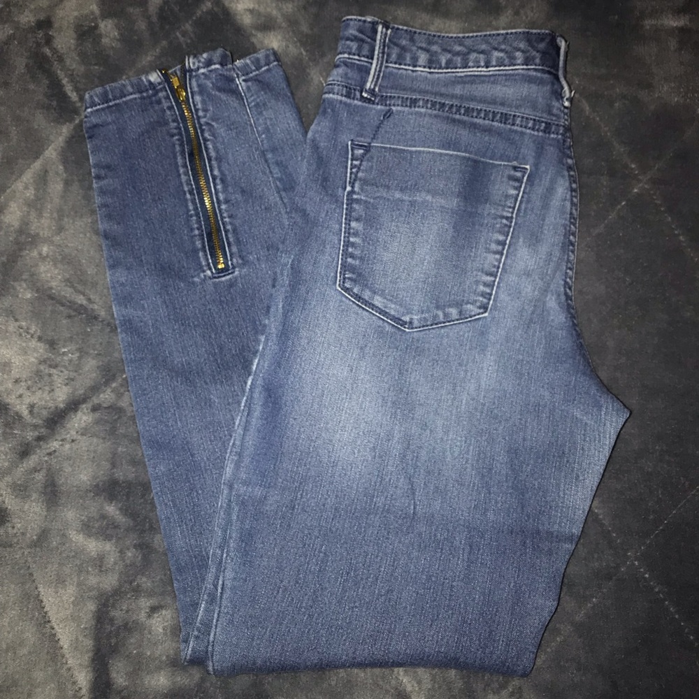 Women's High Waist Ankle Skinny Jeans